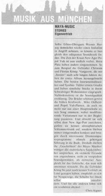 Pressebericht -Musik aus München-