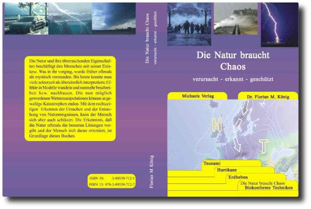 Buchcover von "Natur braucht Chaos", Florian M. König